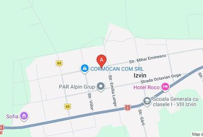 Teren Construcții intravilan de 1150 mp, în Izvin - 1