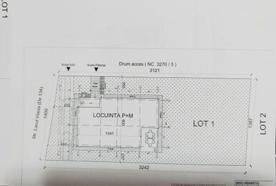 Teren Balotesti Nord Bucharest lot 440 mp cu proiect casa P+M - 7