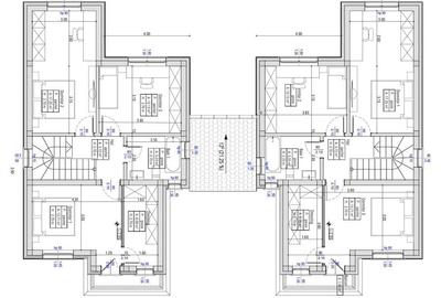 1/2 Duplex, 5 camere, 2 bai, camera tehnica, 119mp, 300mpT , Giarmata! - 15
