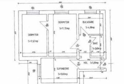 Apartament cu 3 camere în Trivale - 3