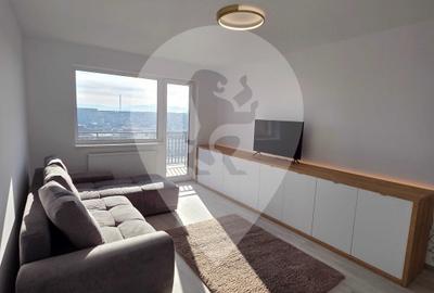 Apartament cu 3 camere decomandat, mobilat în Tractorul - 2
