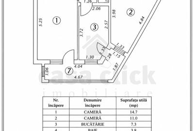 Apartament cu 2 camere decomandat în Micro 13 - 10