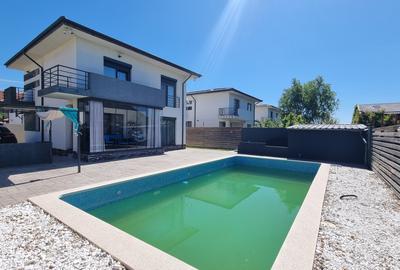 Individuala - 4 Camere - 3 Bai - Piscina - Mobilata Utilata - 2