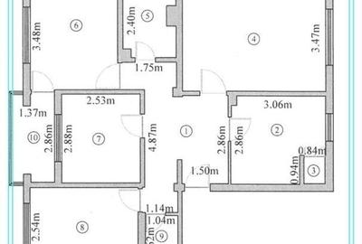 Apartament cu 4 camere decomandat în Casa de Cultură