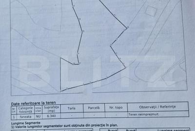 Teren parcelabil, front la strada, 6340mp, utilitati, Marise - 1