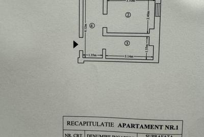 Garsonieră decomandată în Baza 3 - 3
