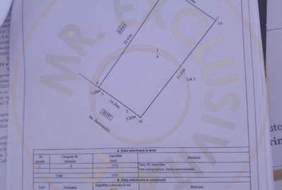 Teren Construcții intravilan de 1312 mp, în Bradu - 1