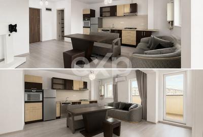 Apartament cu 2 camere semidecomandat, mobilat în Theodor Pallady