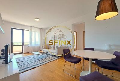 Apartament cu 3 camere semidecomandat, mobilat în Băneasa - 1