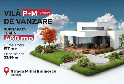 Casă individuală cu 5 camere cu Teren 460 Mp în Berceni