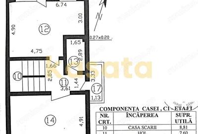 Casă cu 6 camere cu Teren 220 Mp în Central - 2
