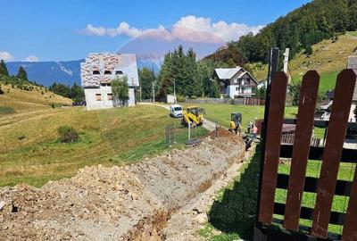 Teren de 1034 mp, în Fundata - 4