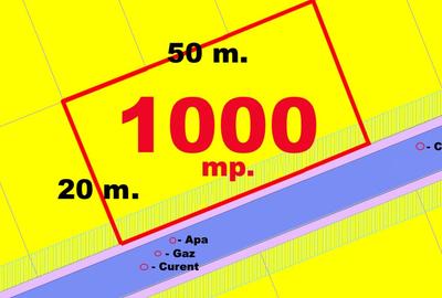Teren Construcții intravilan de 1000 mp, în Micești - 5