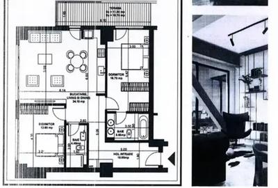 Apartament cu 3 camere decomandat, mobilat în Aviației - 11