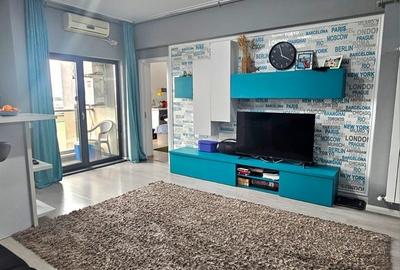 Apartament cu 2 camere nedecomandat, mobilat în Tomis Nord