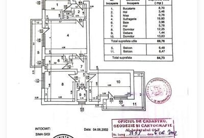 Apartament cu 3 camere semidecomandat, mobilat în Central - 6