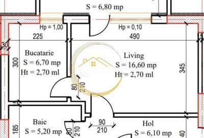 Garsonieră decomandată în Titan - 2