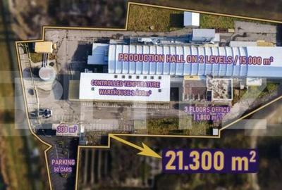 Hala+birouri, 15533mp utili, teren 21323mp, Freidorf Hala+birouri, 15533mp utili, teren 21323mp, Freidorf - 1