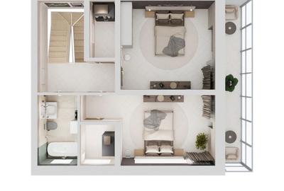 Apartament cu 4 camere decomandat în Central