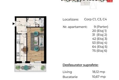Garsonieră decomandată în Berceni - 3