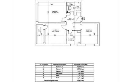 Apartament cu 3 camere decomandat, mobilat în Șagului - 5