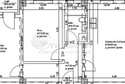 Apartament 3 camere | Curte| Parcare inclusă - 111.100EUR+21% TVA - 6