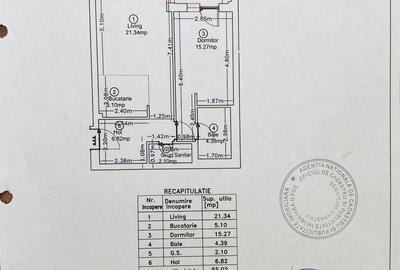 Apartament cu 2 camere decomandat în Vest - 16
