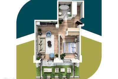 Apartament cu 2 camere decomandat în Miroslava - 5