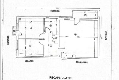 Apartament cu 3 camere de vânzare în zona Stefan cel Mare - 20