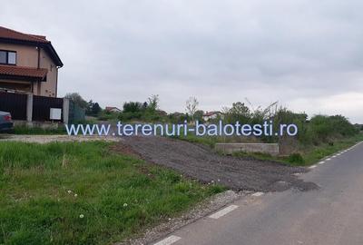 Lot teren Balotesti,langa case noi-50 m de asfalt 600mp - 14