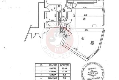 Apartament cu 3 camere semidecomandat în Cișmigiu - 3