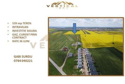 Teren Construcții intravilan de 539 mp, în Berceni