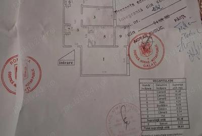 Apartament cu 3 camere decomandat în Micro 16