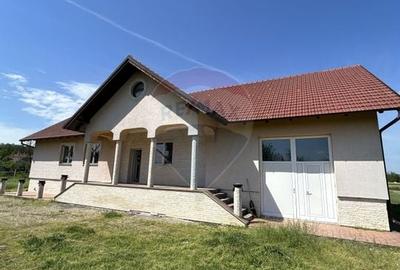 Casa cu 5 camere finisata si 10.400 m2 teren de vanzare in BOTIZ SM - 5