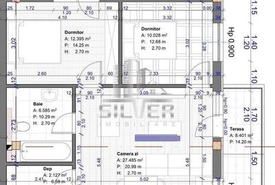 Apartament cu 3 camere+2 terase! - 5