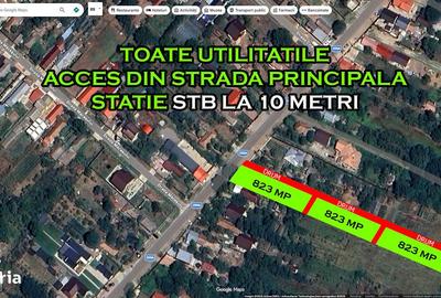 Teren de 823 mp, în Afumați - 1