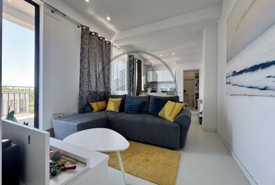 Apartament cu 2 camere semidecomandat, mobilat în Central