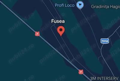 Teren de 5000 mp, în Fusea - 2