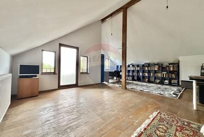 Casa de lemn cu teren generos de 1312 mp de vanzare in Fundulea - 38