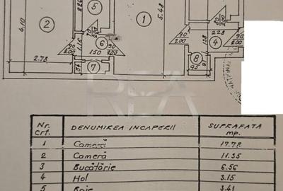 Apartament cu 2 camere semidecomandat, mobilat în Iancului - 9