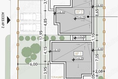 Apartament cu 3 camere semidecomandat în Moșnița Nouă - 4