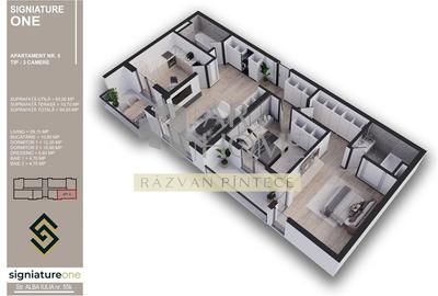 Apartament 3 camere, finisaje de lux, zona Nord Albert, Ploiesti - 2