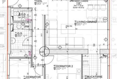 APARTAMENT CU 3 CAMERE NOU MOBILAT SI UTILAT - FLOREASCA - PESCARIU - 20