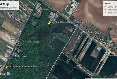 INCHIRIEZ 3.7ha PADURE+anexe pentru AVENTURA Parc, Bucuresti-Vest Padurea Ileana - 7