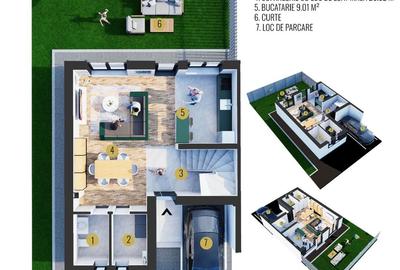 Casă cu 4 camere cu Canalizare în Prelungirea Ghencea - 5