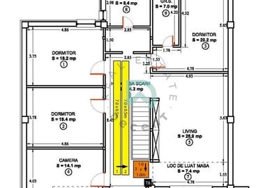 Apartament cu 4 camere decomandat în Brașovul Vechi - 7