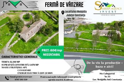 Teren intravilan de 12361 mp, în Exterior Nord