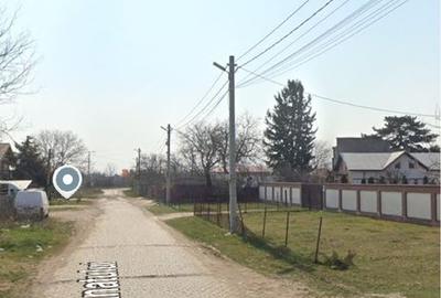 Teren de 1000 mp, în Exterior Vest