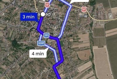 Teren de 4300 mp, în Central