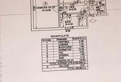 Apartament cu 2 camere decomandat, mobilat în Crângași - 1